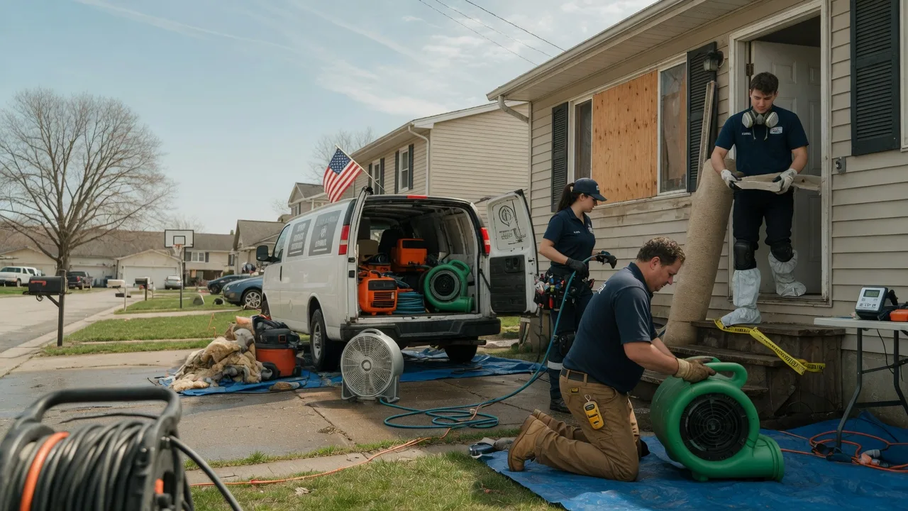 Water Damage Restoration in Elkins, AR near me